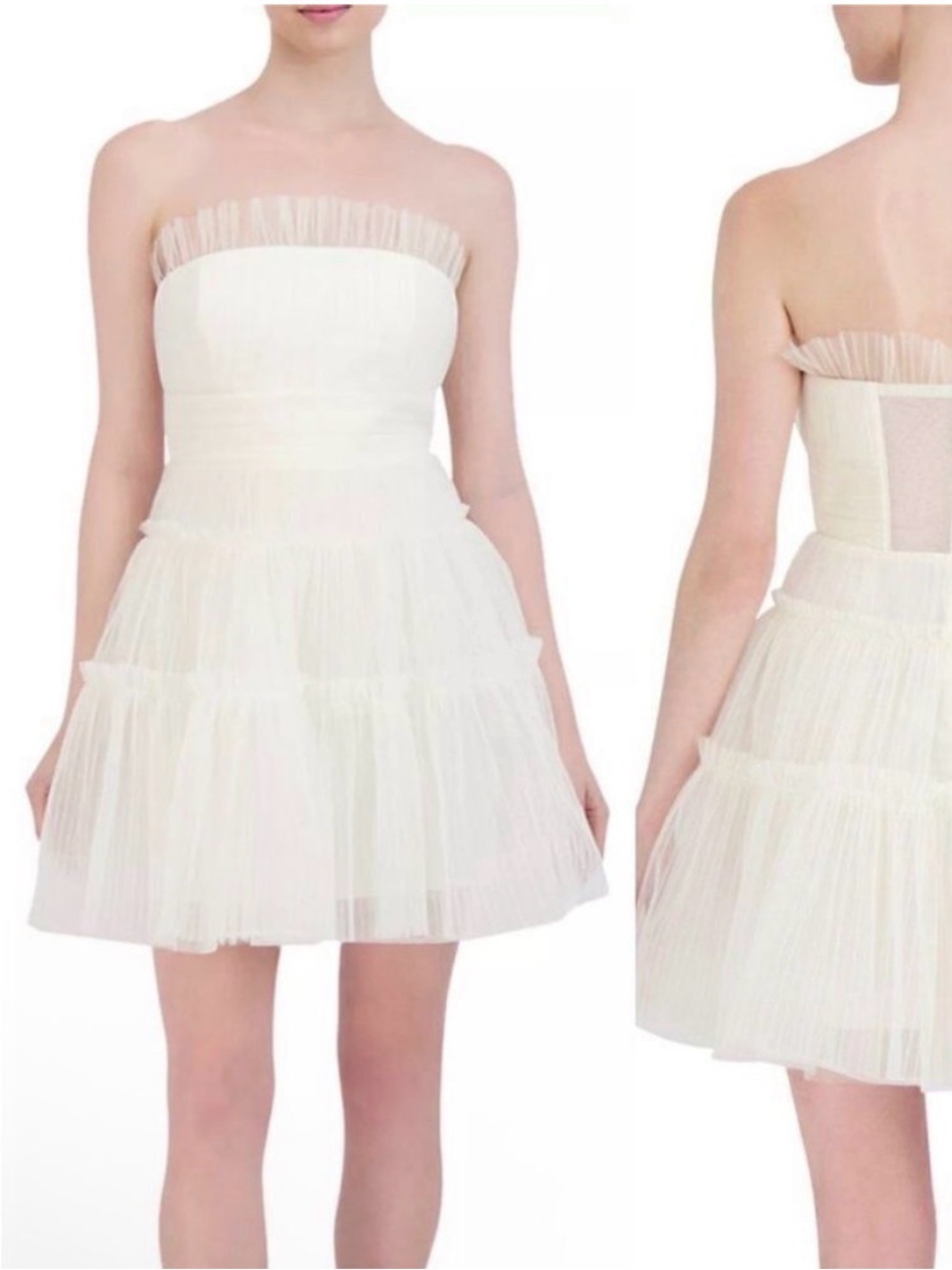 BCBGMAXAZRIA Tulle Mini Dress size 16